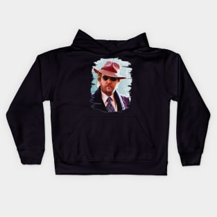 Harry Nilsson \\ Brush art Kids Hoodie